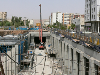     احداث پارکینگ و تعمیرگاه پایانه قطار شهری شیراز