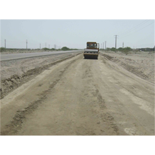    عملیات اجرایی بهسازی جاده حد فصل شهر جاسک تا شهر کاروان