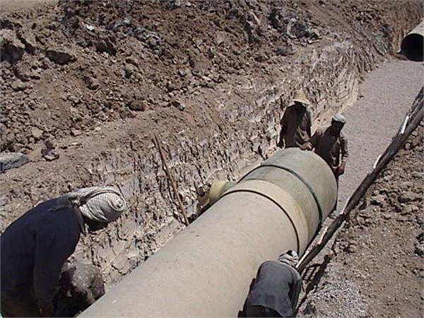 طرح تامین آب و آبیاری جزیره آبادان  KQ6 وKQ5 و KQ4