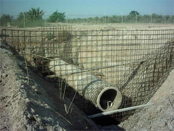 طرح تامین آب و آبیاری جزیره آبادان  KQ6 وKQ5 و KQ4