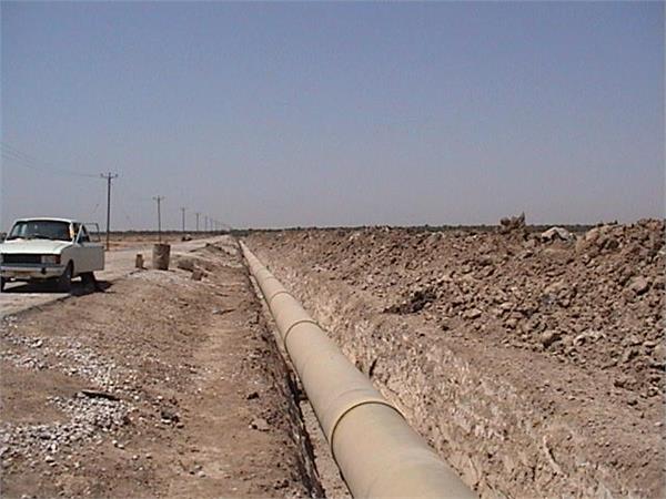 طرح تامین آب و آبیاری جزیره آبادان  KQ6 وKQ5 و KQ4