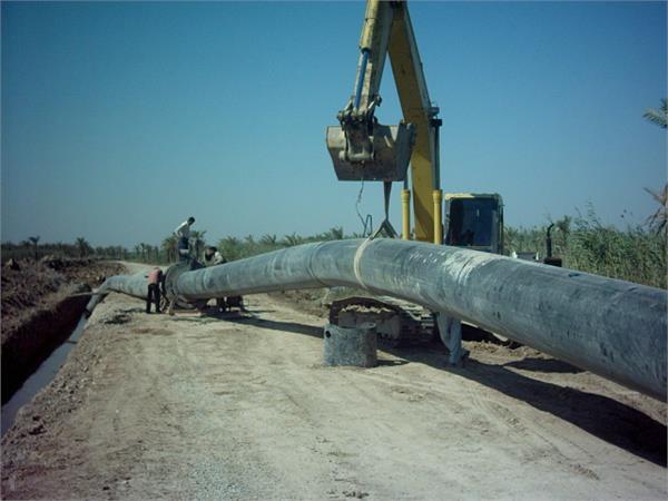 طرح تامین آب و آبیاری جزیره آبادان  KQ6 وKQ5 و KQ4