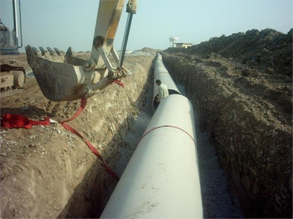 طرح تامین آب و آبیاری جزیره آبادان  KQ6 وKQ5 و KQ4