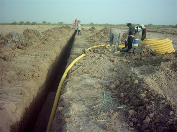 طرح تامین آب و آبیاری جزیره آبادان  KQ6 وKQ5 و KQ4